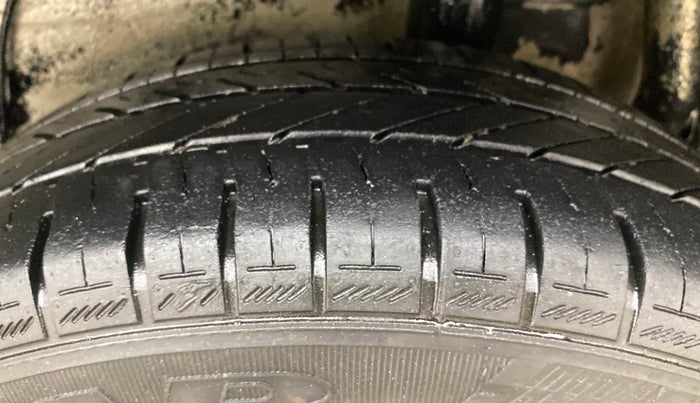 2017 Maruti Celerio ZXI AMT (O), Petrol, Automatic, 1,20,139 km, Left Rear Tyre Tread