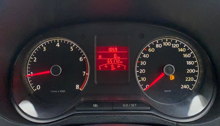 2013 Volkswagen Polo HIGHLINE1.2L PETROL, Petrol, Manual, 65,226 km, Odometer Image