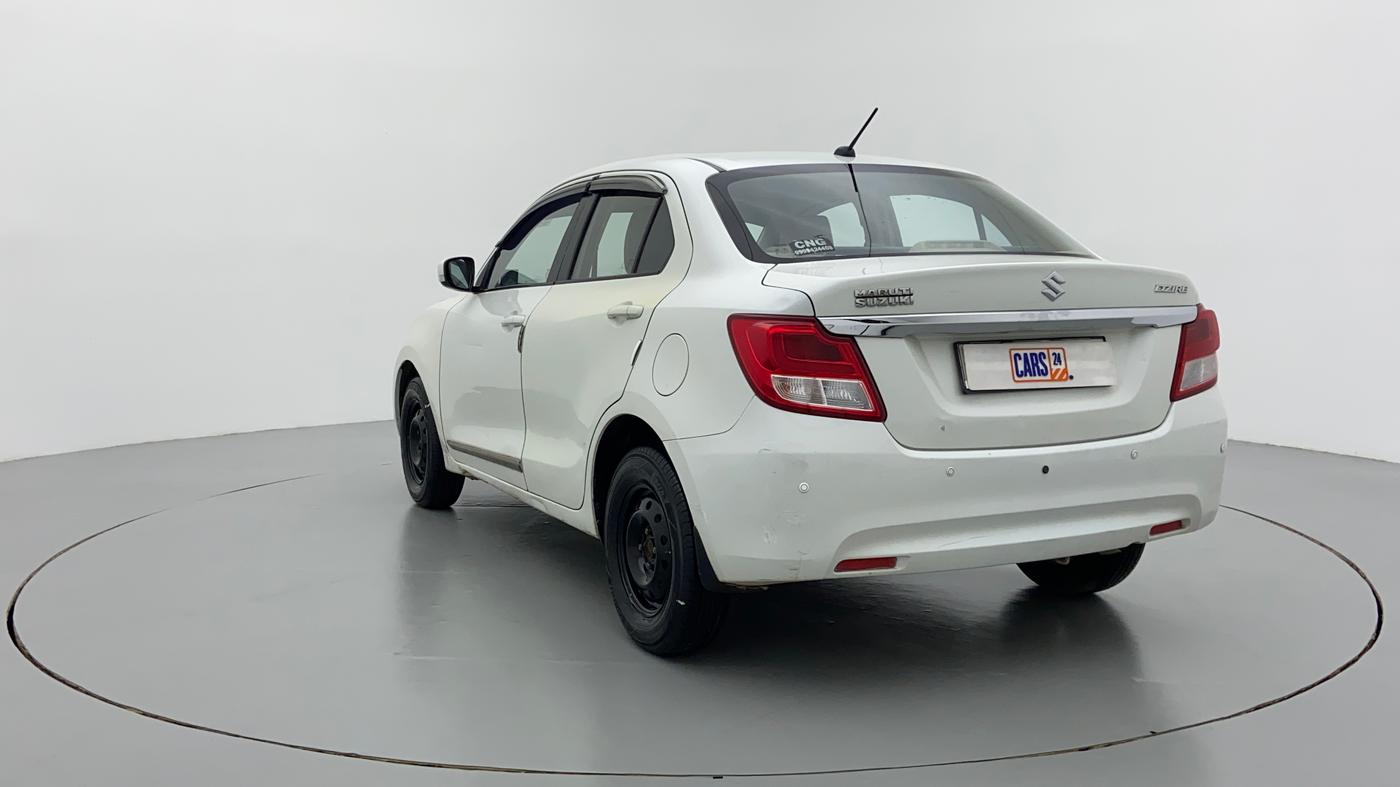 2017 Maruti Dzire VXI, CNG, Manual, 94,235 km, Left Back Diagonal