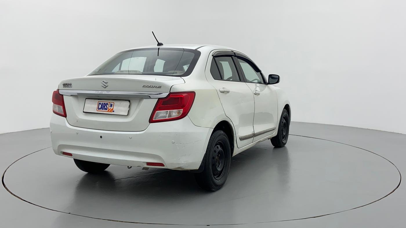 2017 Maruti Dzire VXI, CNG, Manual, 94,235 km, Right Back Diagonal