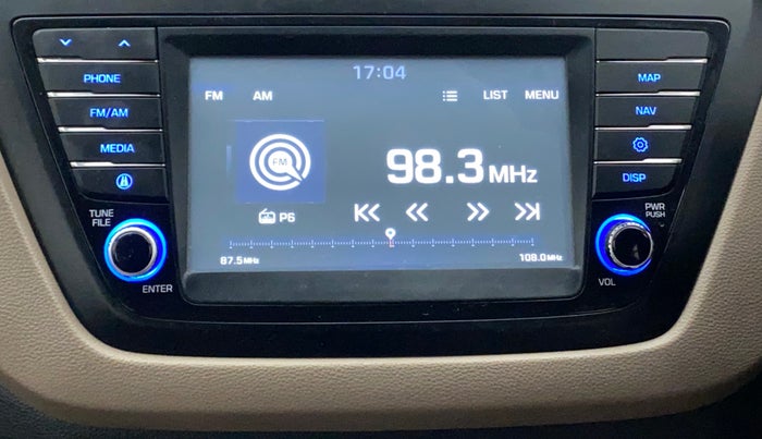 2017 Hyundai Elite i20 ASTA 1.2, Petrol, Manual, 81,919 km, Infotainment System
