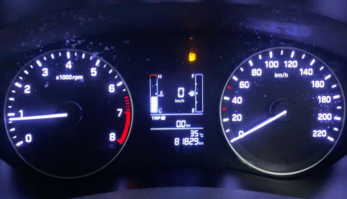 2017 Hyundai Elite i20 ASTA 1.2, Petrol, Manual, 81,919 km, Odometer Image