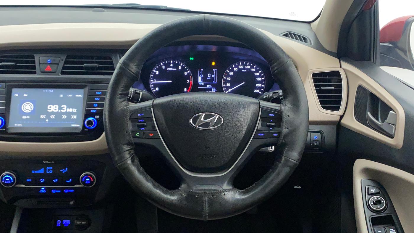 2017 Hyundai Elite i20 ASTA 1.2, Petrol, Manual, 81,919 km, Steering Wheel Close Up