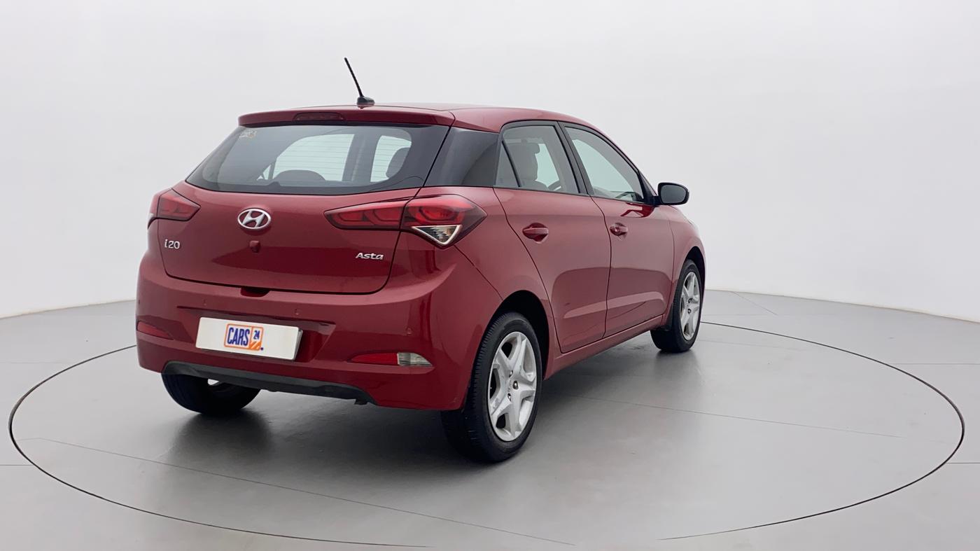 2017 Hyundai Elite i20 ASTA 1.2, Petrol, Manual, 81,919 km, Right Back Diagonal