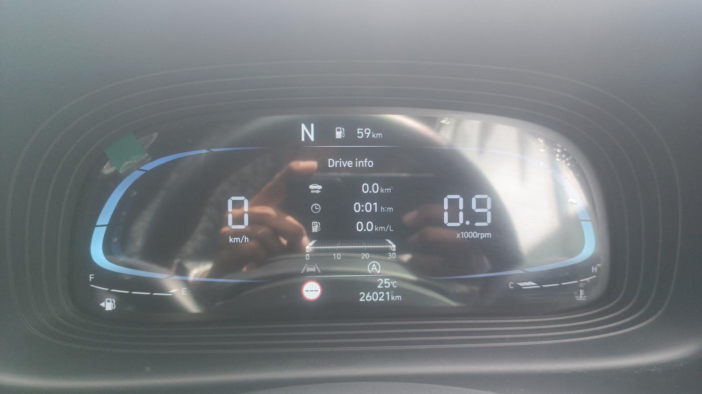 2023 Hyundai VENUE N LINE N8 1.0 TURBO DCT, Petrol, Automatic, 26,021 km, Odometer Image