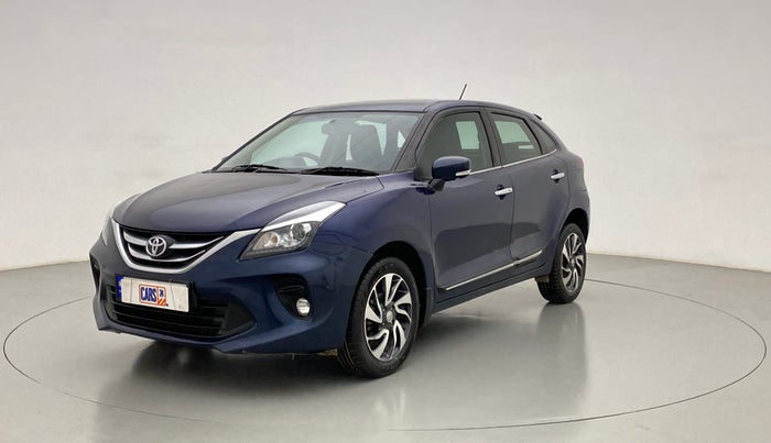 2019 Toyota Glanza V, Petrol, Manual, 72,277 km, Left Front Diagonal