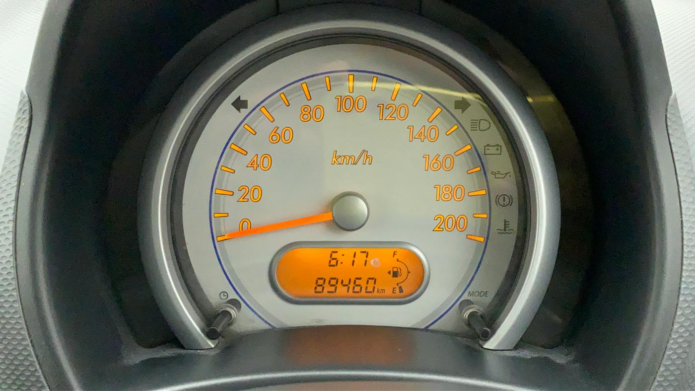 2011 Maruti Ritz VXI, Petrol, Manual, 89,458 km, Odometer Image
