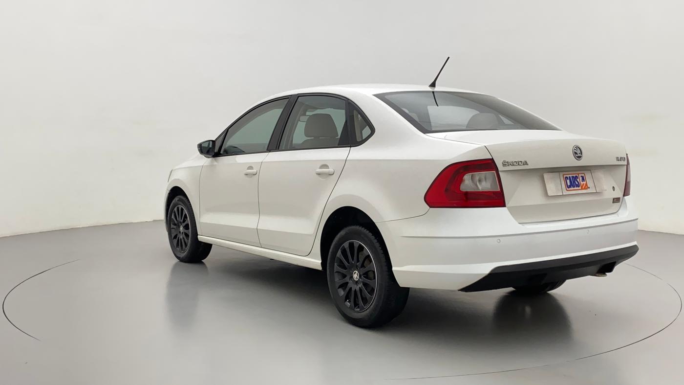 2016 Skoda Rapid ELEGANCE 1.6 MPFI MT, Petrol, Manual, 76,171 km, Left Back Diagonal