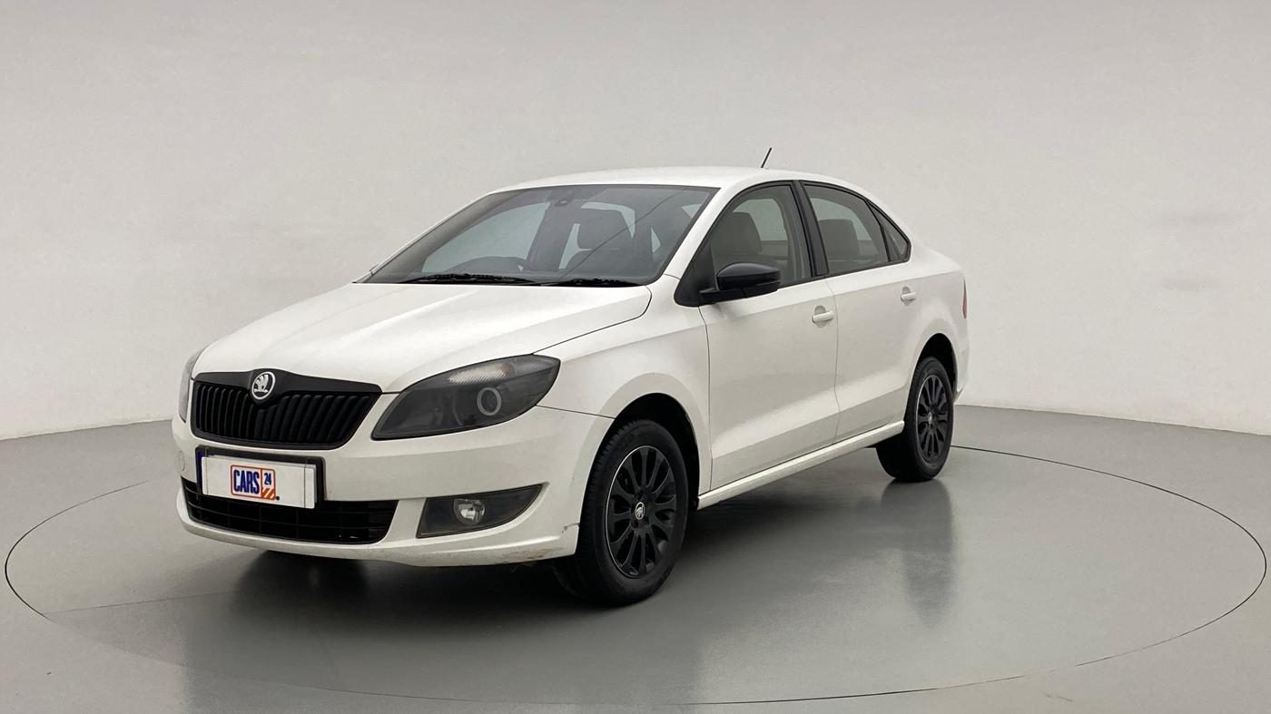 2016 Skoda Rapid ELEGANCE 1.6 MPFI MT, Petrol, Manual, 76,171 km, Left Front Diagonal