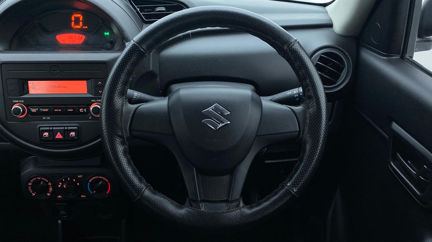 2020 Maruti S PRESSO VXI AGS, Petrol, Automatic, 7,950 km, Steering Wheel Close Up