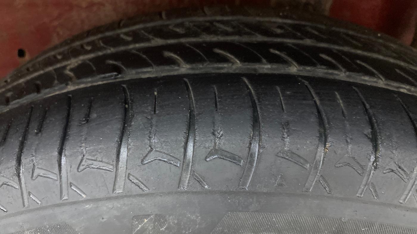 2018 Maruti Celerio VXI AMT, Petrol, Automatic, 80,921 km, Left Rear Tyre Tread