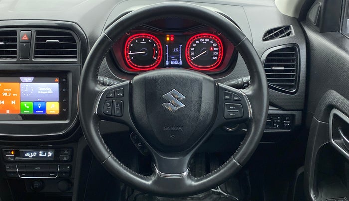 2020 Maruti Vitara Brezza ZXI PLUS, Petrol, Manual, 36,450 km, Steering Wheel Close Up