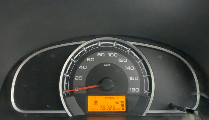 2014 Maruti Alto 800 LXI CNG, CNG, Manual, 78,770 km, Odometer Image