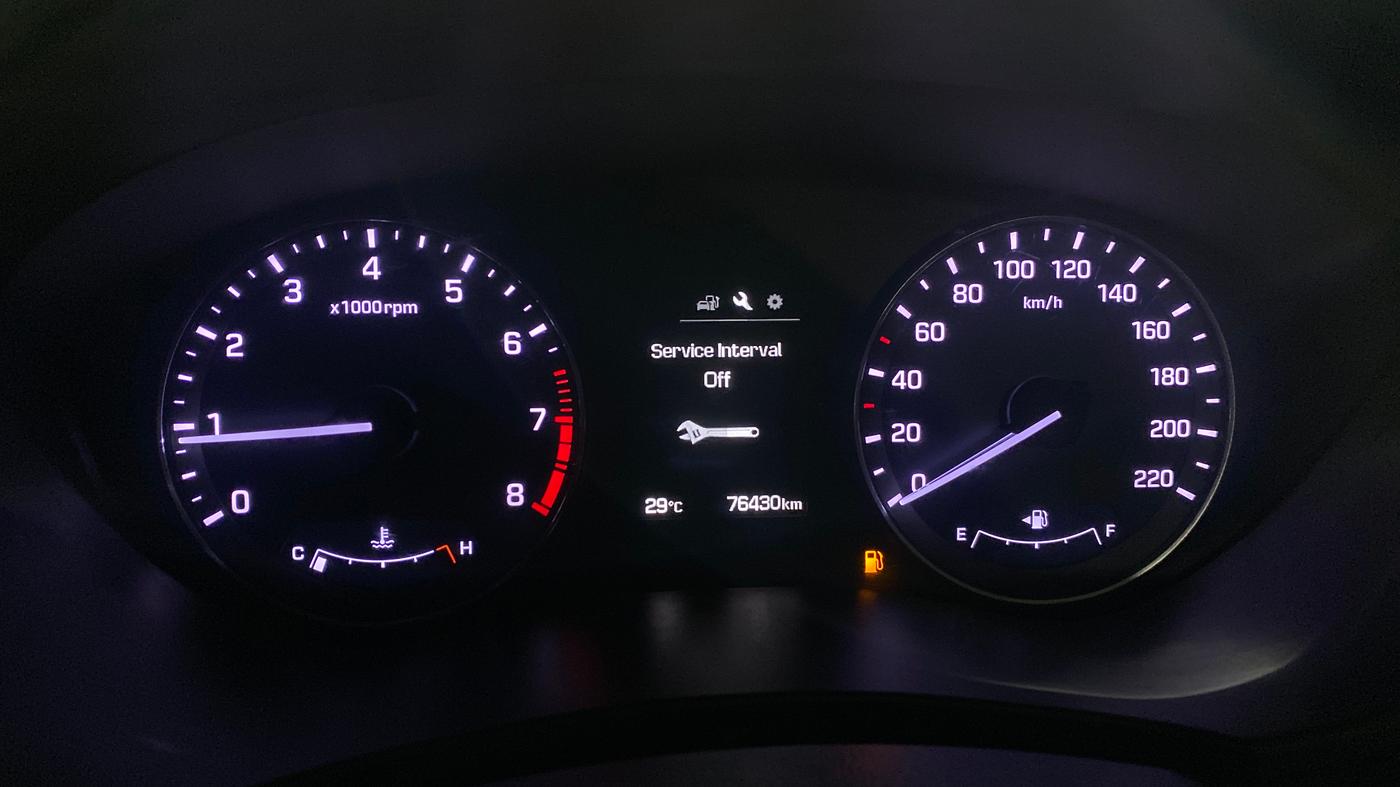 2017 Hyundai i20 Active 1.2 SX, Petrol, Manual, 76,405 km, Odometer Image