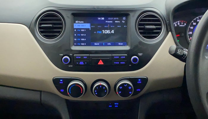 2017 Hyundai Grand i10 SPORTZ (O) AT 1.2 KAPPA VTVT, Petrol, Automatic, 76,899 km, Air Conditioner