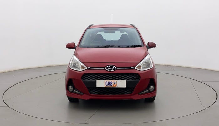 2017 Hyundai Grand i10 SPORTZ (O) AT 1.2 KAPPA VTVT, Petrol, Automatic, 76,899 km, Front
