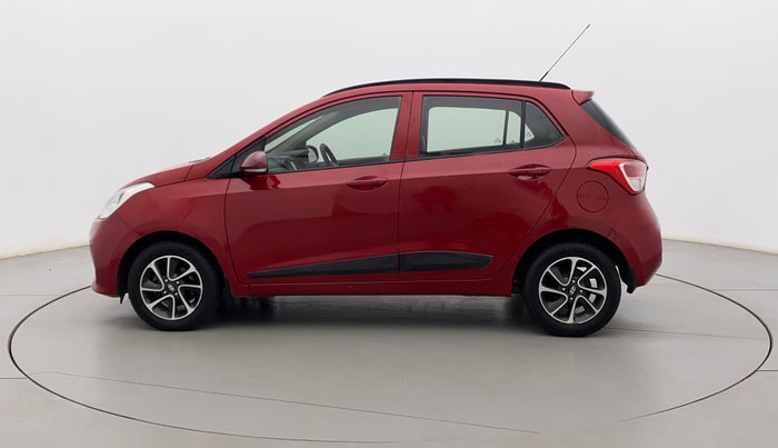 2017 Hyundai Grand i10 SPORTZ (O) AT 1.2 KAPPA VTVT, Petrol, Automatic, 76,899 km, Left Side