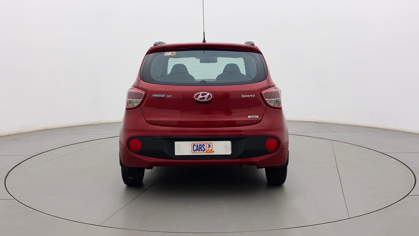 2017 Hyundai Grand i10 SPORTZ (O) AT 1.2 KAPPA VTVT, Petrol, Automatic, 76,899 km, Back/Rear