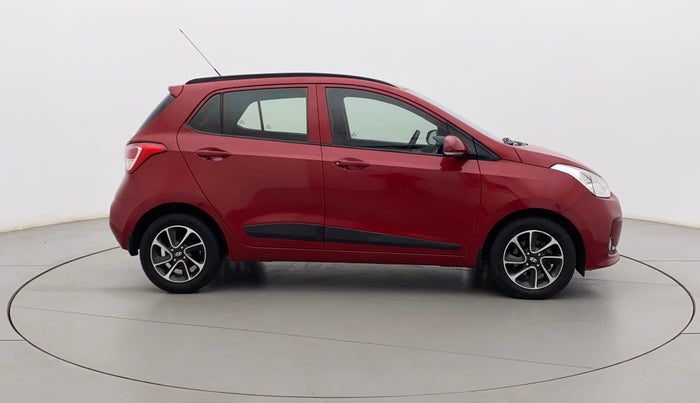 2017 Hyundai Grand i10 SPORTZ (O) AT 1.2 KAPPA VTVT, Petrol, Automatic, 76,899 km, Right Side View