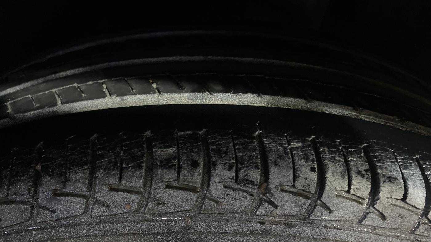 2019 Maruti Baleno DELTA PETROL 1.2, Petrol, Manual, 39,222 km, Left Rear Tyre Tread