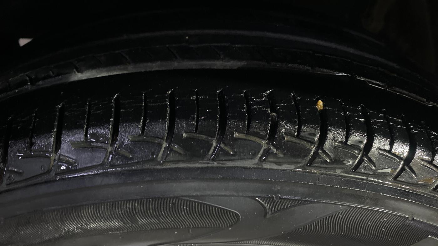2019 Maruti Baleno DELTA PETROL 1.2, Petrol, Manual, 39,222 km, Left Front Tyre Tread
