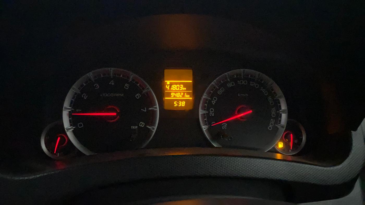 2016 Maruti Swift VXI, CNG, Manual, 94,818 km, Odometer Image