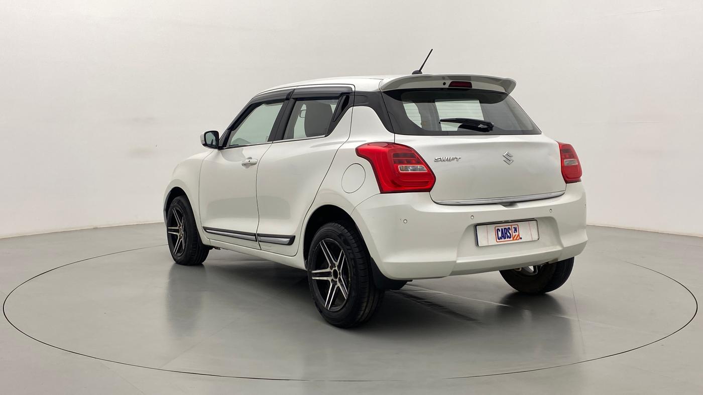 2018 Maruti Swift ZXI (AMT), Petrol, Automatic, 60,011 km, Left Back Diagonal