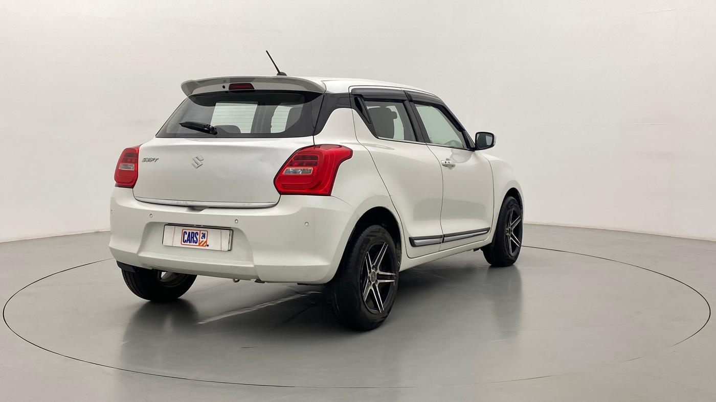2018 Maruti Swift ZXI (AMT), Petrol, Automatic, 60,011 km, Right Back Diagonal