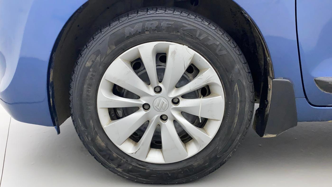 2017 Maruti Baleno DELTA PETROL 1.2, Petrol, Manual, 61,496 km, Left Front Wheel