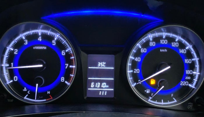 2017 Maruti Baleno DELTA PETROL 1.2, Petrol, Manual, 61,496 km, Odometer Image