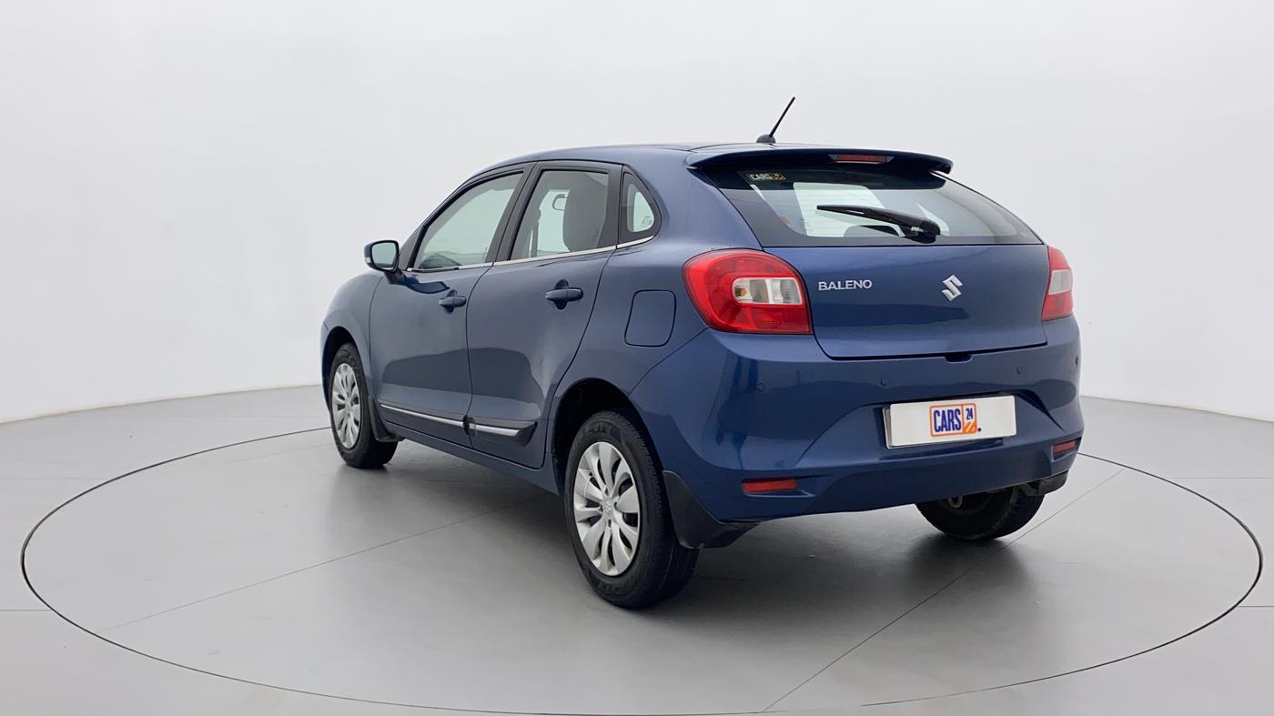 2017 Maruti Baleno DELTA PETROL 1.2, Petrol, Manual, 61,496 km, Left Back Diagonal
