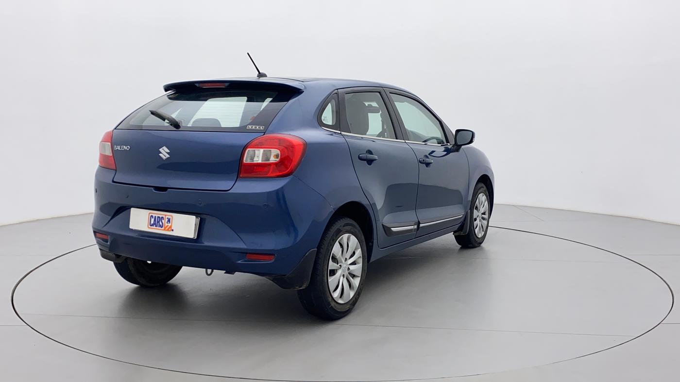 2017 Maruti Baleno DELTA PETROL 1.2, Petrol, Manual, 61,496 km, Right Back Diagonal