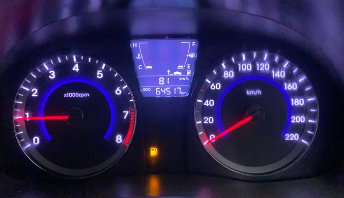 2016 Hyundai Verna 1.6 VTVT SX, Petrol, Manual, 64,510 km, Odometer Image