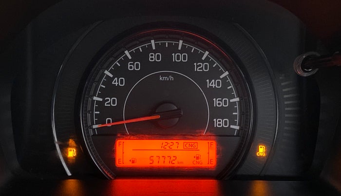 2021 Maruti New Wagon-R LXI CNG 1.0 L, CNG, Manual, 57,771 km, Odometer Image
