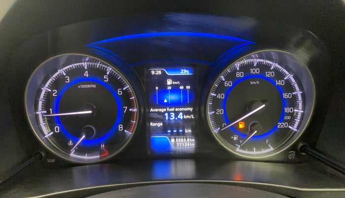 2017 Maruti Baleno ZETA PETROL 1.2, Petrol, Manual, 77,074 km, Odometer Image
