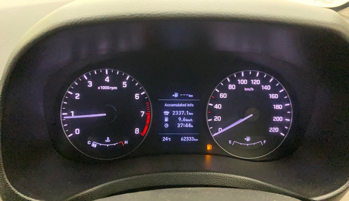 2019 Hyundai Creta SX (O) 1.6 PETROL, Petrol, Manual, 62,333 km, Odometer Image