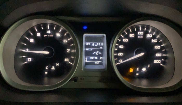 2017 Tata TIGOR XZ PETROL, Petrol, Manual, 31,205 km, Odometer Image
