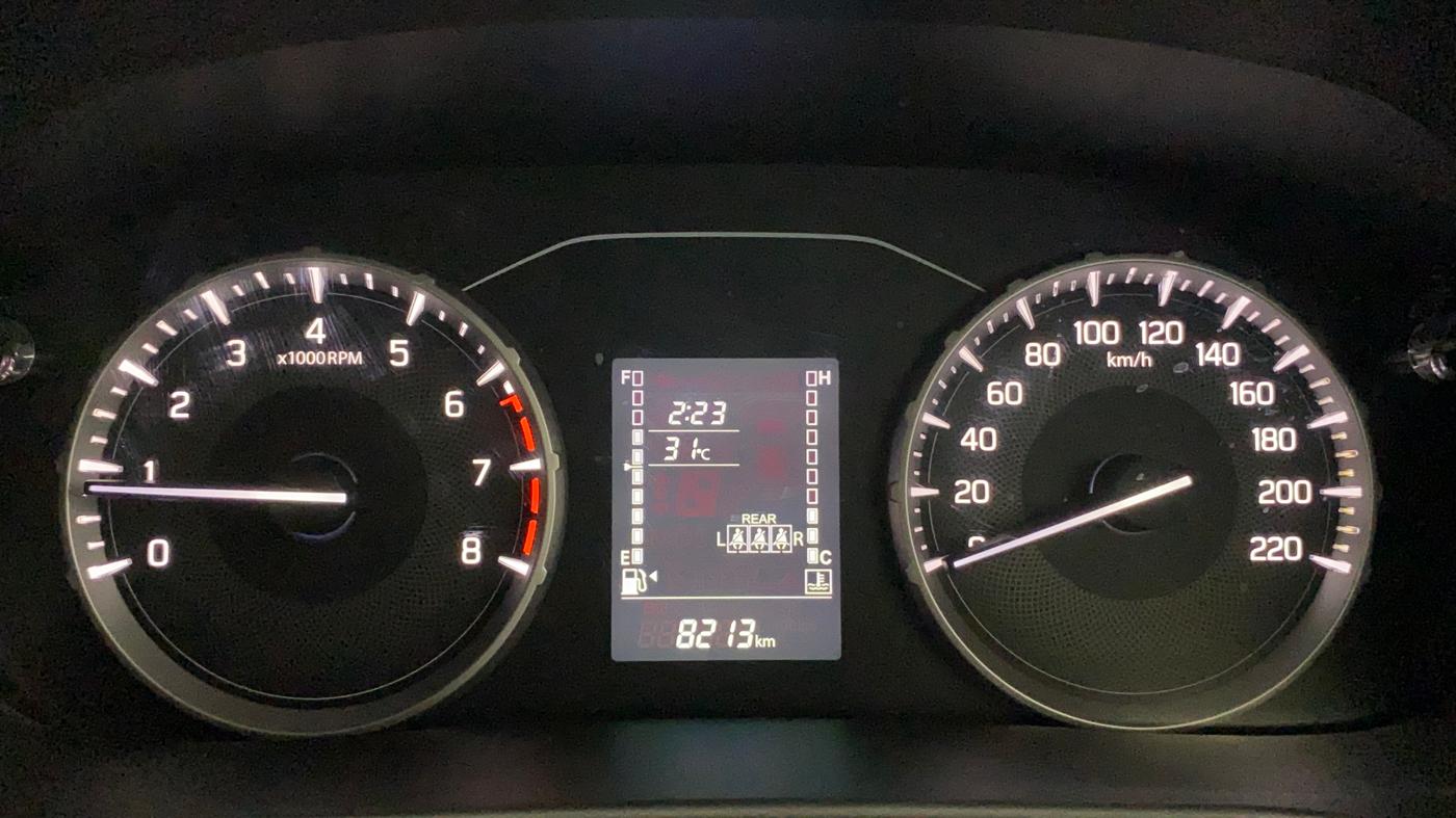 2024 Maruti BREZZA VXI, Petrol, Manual, 8,280 km, Odometer Image