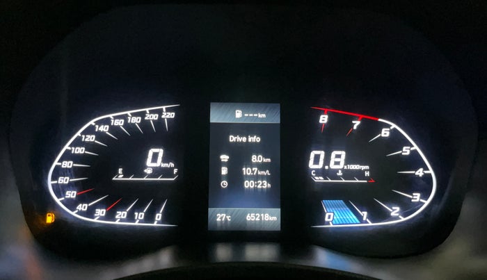 2021 Hyundai Verna SX 1.5 VTVT, Petrol, Manual, 65,210 km, Odometer Image