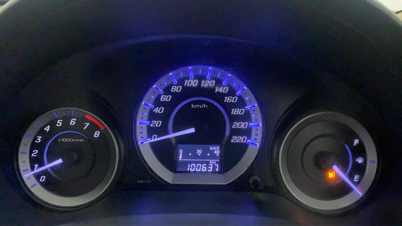 2012 Honda City 1.5L I-VTEC S MT, Petrol, Manual, 1,00,834 km, Odometer Image