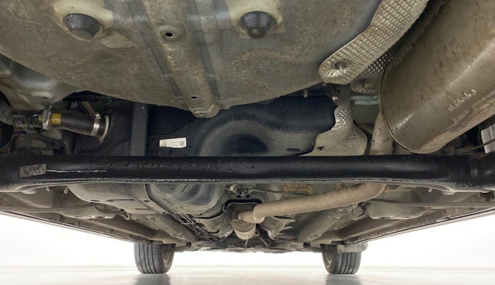 2021 Mahindra XUV300 W8 (O) DIESEL  AT, Diesel, Automatic, 39,403 km, Rear Underbody