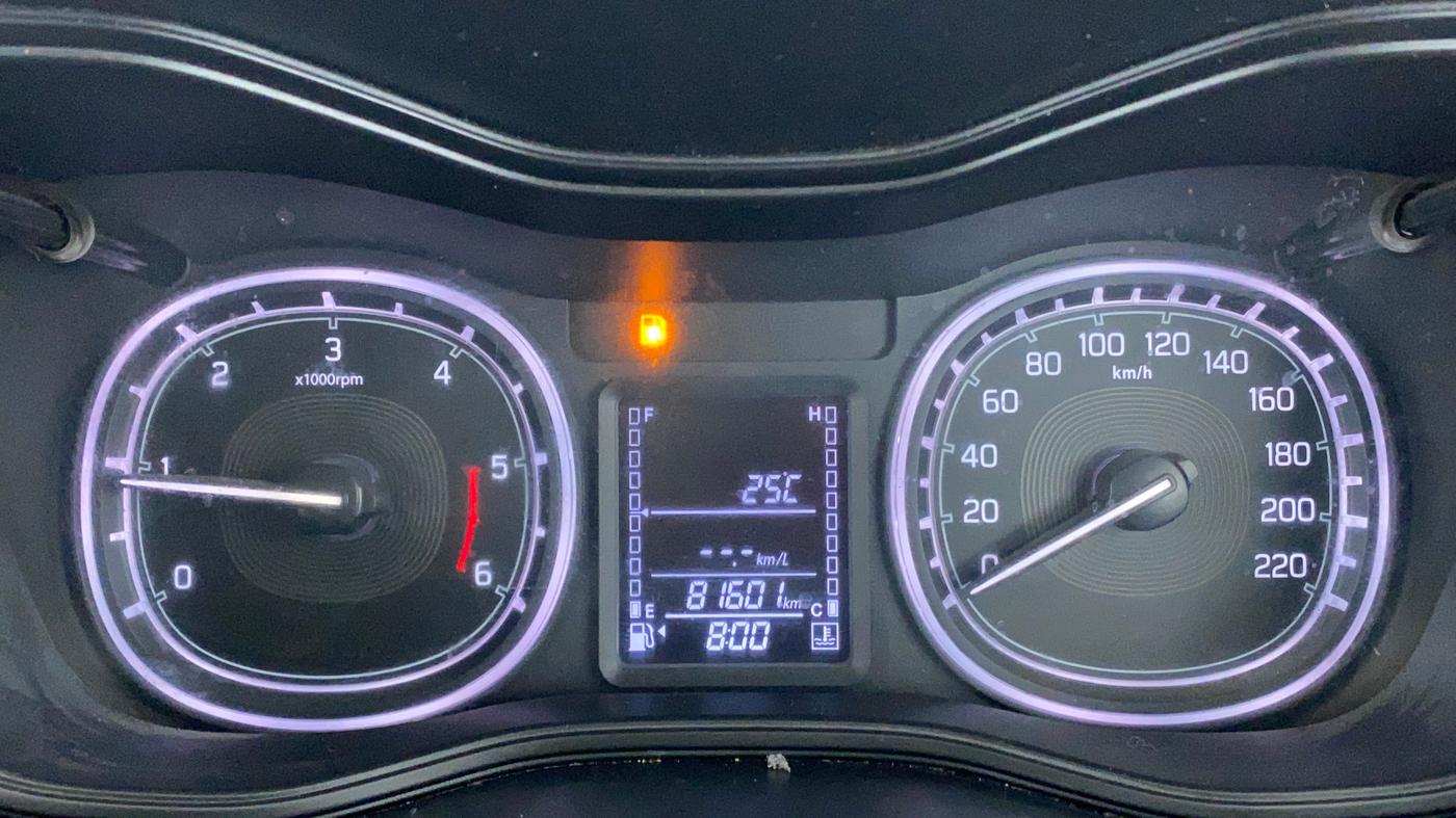 2018 Maruti Vitara Brezza ZDI, Diesel, Manual, 81,360 km, Odometer Image