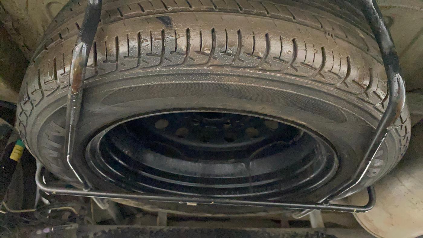 2017 Maruti Ertiga VXI CNG, CNG, Manual, 44,582 km, Spare Tyre