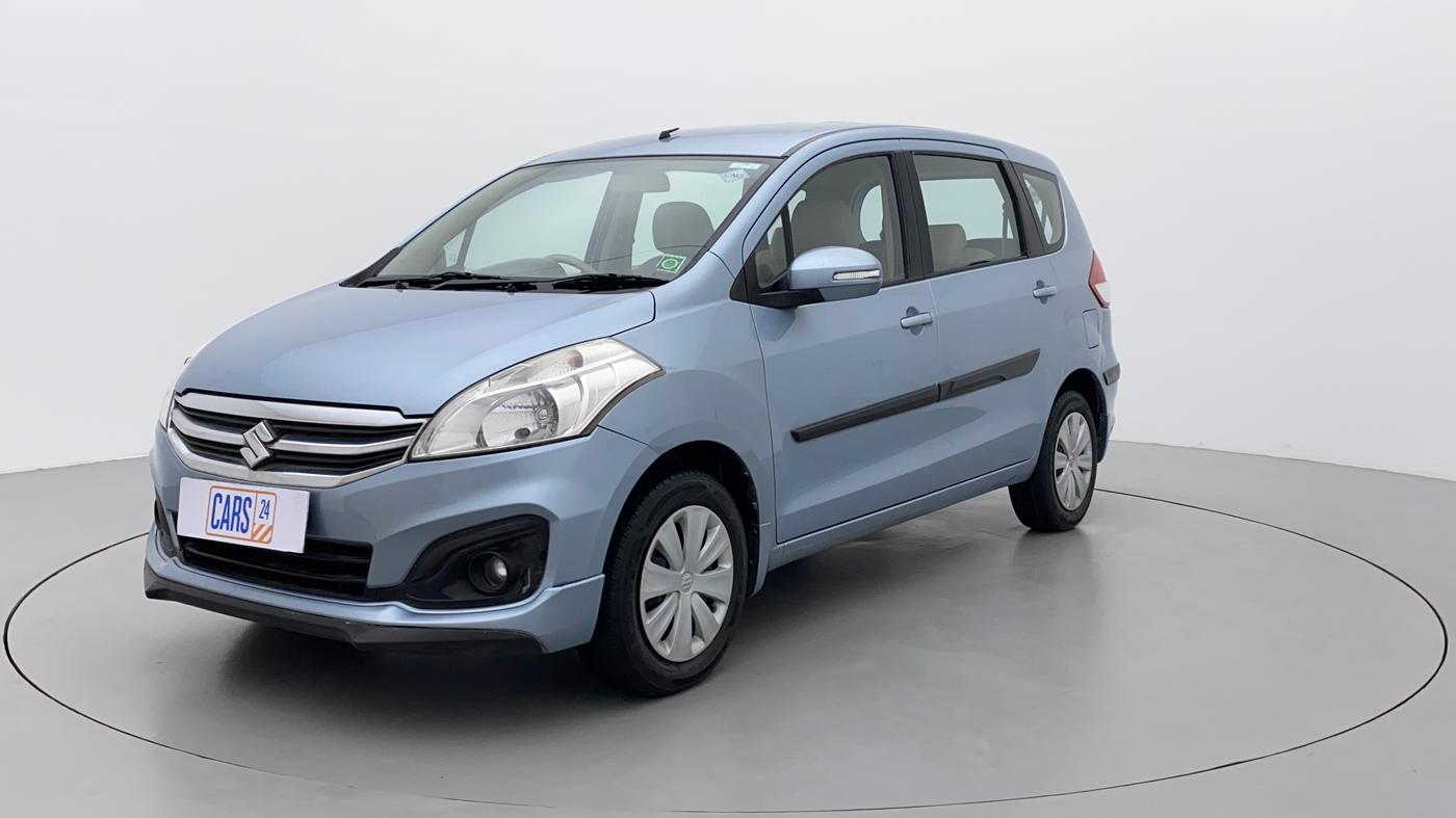 2017 Maruti Ertiga VXI CNG, CNG, Manual, 44,582 km, Left Front Diagonal