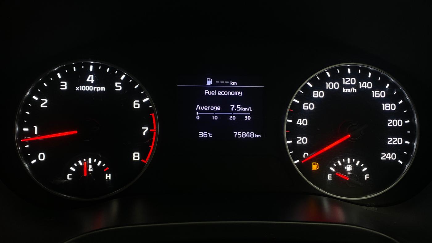 2019 KIA SELTOS HTK 1.5 PETROL, Petrol, Manual, 75,844 km, Odometer Image