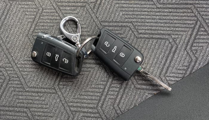 2025 Skoda Kylaq Signature, Petrol, Manual, 10,030 km, Key Close Up