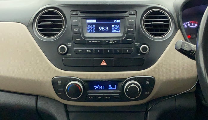 2015 Hyundai Xcent SX 1.2 (O), Petrol, Manual, 92,511 km, Air Conditioner