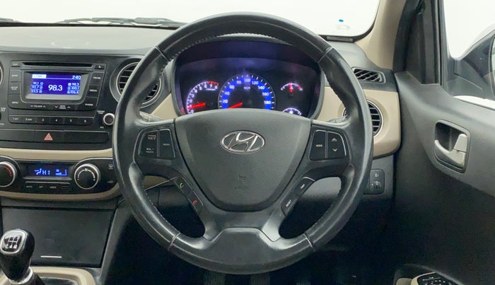 2015 Hyundai Xcent SX 1.2 (O), Petrol, Manual, 92,511 km, Steering Wheel Close Up