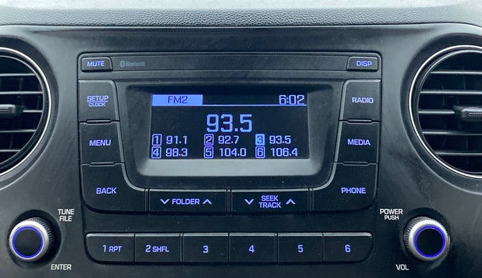 2017 Hyundai Xcent S 1.2, Petrol, Manual, 42,035 km, Infotainment System