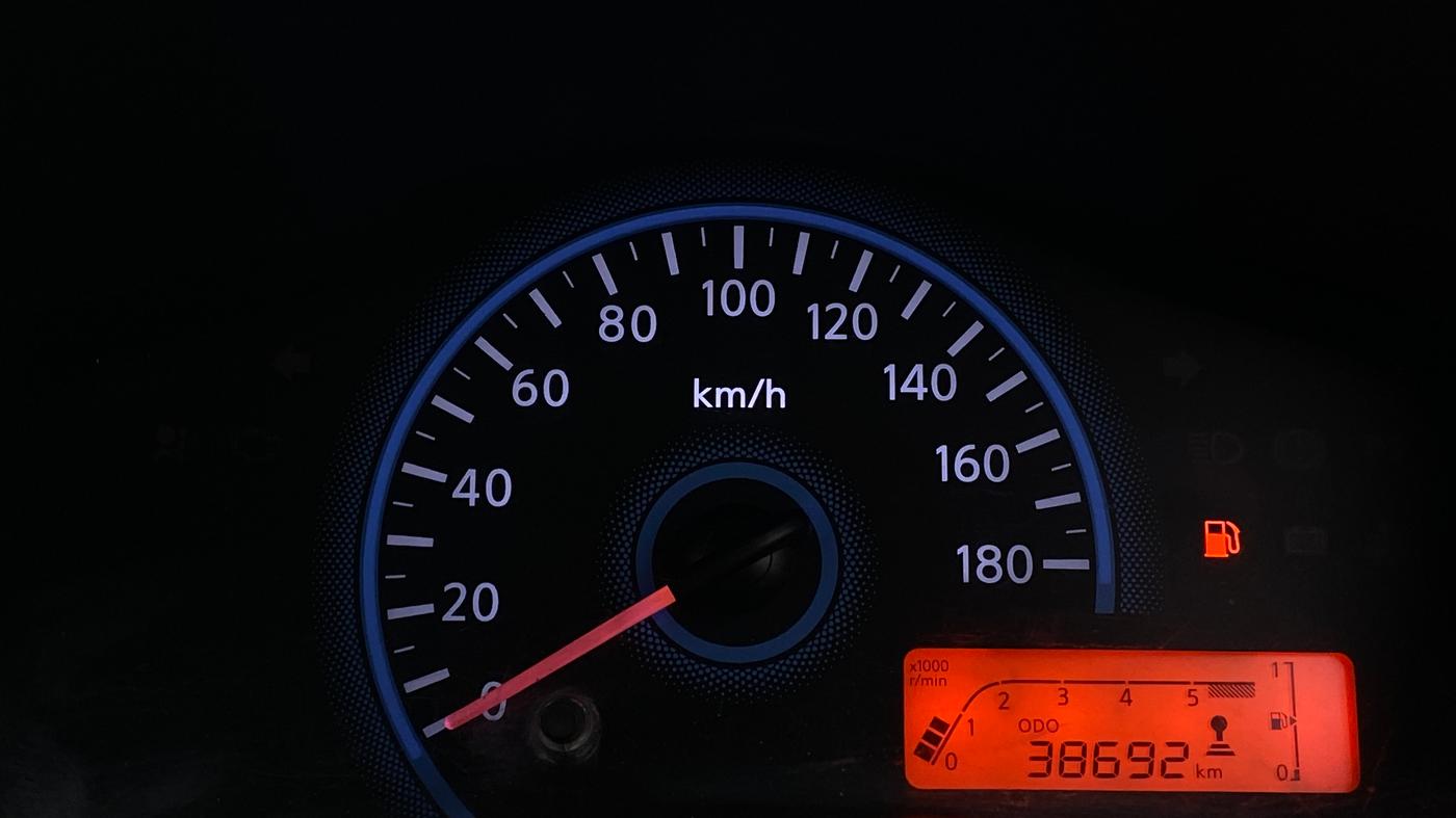 2017 Datsun Redi Go T (O), Petrol, Manual, 38,659 km, Odometer Image